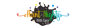 Paint Nights With Sara Logo 300x100